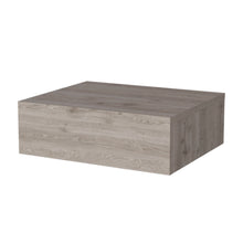 Load image into Gallery viewer, 5" One Drawer Faux Wood Floating Nightstand - Gray
