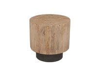 Load image into Gallery viewer, Solid Wood Round Pedestal End Table (723201) - Brown
