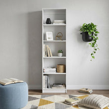 Load image into Gallery viewer, Five Tier Bookcase (546594) - White
