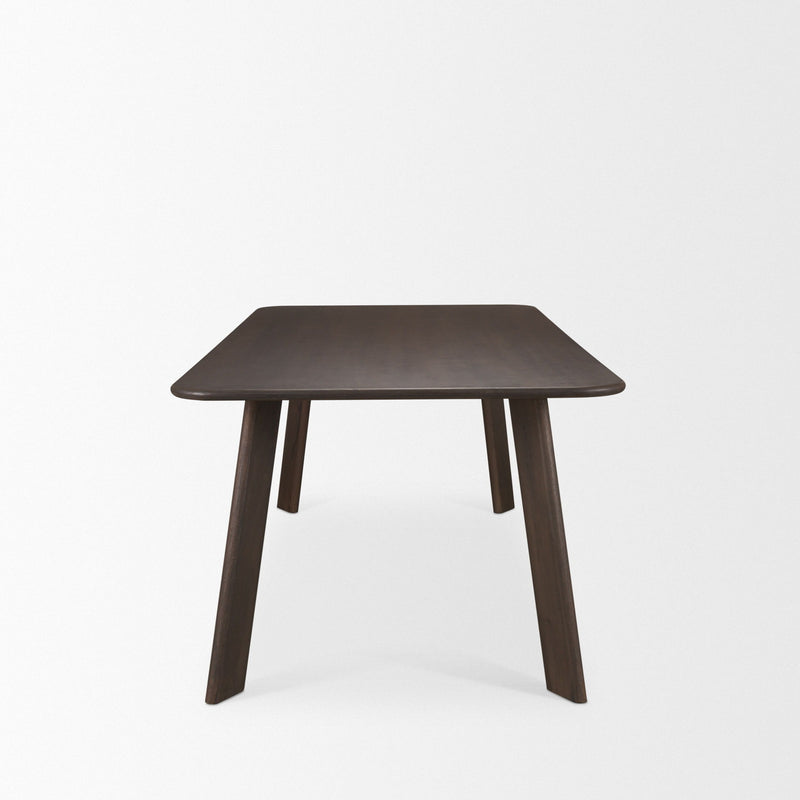 Solid Wood Dining Table (727896) - Brown