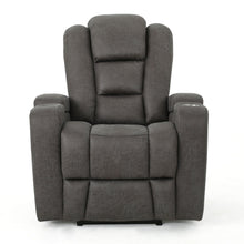 Load image into Gallery viewer, Wide Power Standard Recliner Chair With Arm Storage With USB
