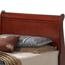 Load image into Gallery viewer, Upholstered Panel Sleigh Bed Design
