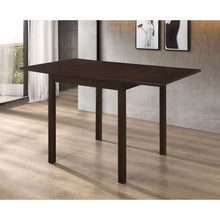 Load image into Gallery viewer, Dining Table With Drop Extension Leaf Table With Foldable Ends For Compact Spaces - Brown
