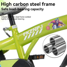 Load image into Gallery viewer, Fkznpj - 16" Sporty Kids Bike With Training Wheels And Stand Adjustable Saddle Suitable For Boys And Girls Aged 4 - 8 Years Tall Height 41 - 46" Available In A Variety Of Colors
