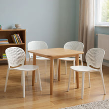 Load image into Gallery viewer, Heavy Duty Plastic Juvenile Chairs (Set of 4) - White
