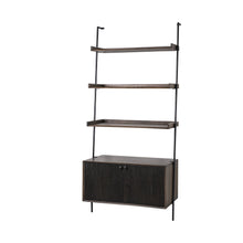 Load image into Gallery viewer, Three Tier Ladder Bookcase - Dark Brown
