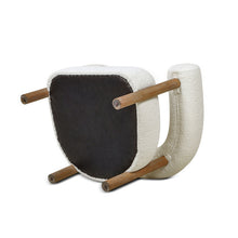 Load image into Gallery viewer, Fuji - Barrel Accent Arm Chair - Ivory White
