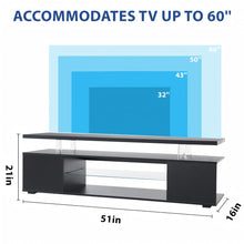 Load image into Gallery viewer, TV Stant With LED And Large Side Cabinet
