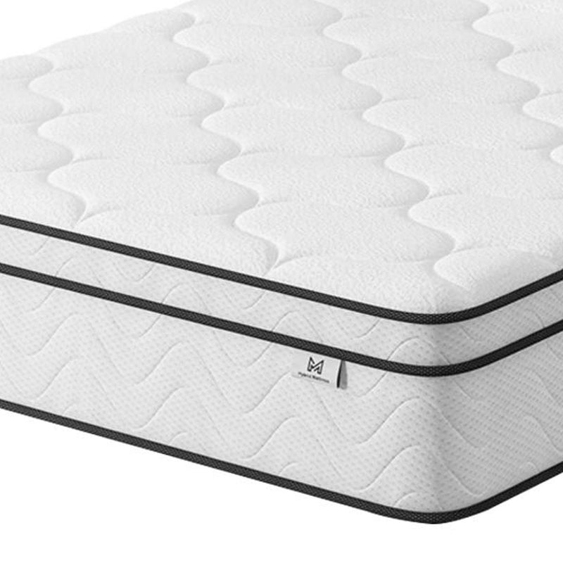 Gel Memory Foam Medium Chevron Hybrid Mattress (751391) - King