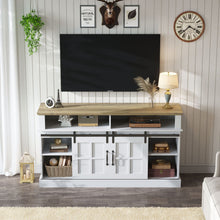 Load image into Gallery viewer, 58&quot; TV Stand With Storage Cabinet And Shelves, TV Console Table Entertainment Center For Living Room, Bedroom - White
