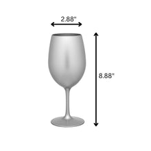 Load image into Gallery viewer, Leadingware Tritan Hammer Plastic Wine Glasses (Set of 4)
