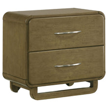 Load image into Gallery viewer, Tully - 2 Drawer Nightstand - Nutmeg Brown
