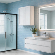 Load image into Gallery viewer, Shaker Wall Cabinet With Soft Close Hinges, Adjustable Shelves, Double Door

