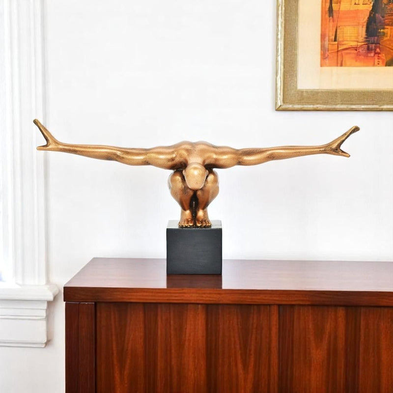 Man Tabletop Sculpture (568370) - Bronze
