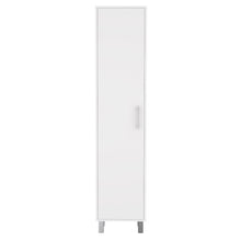 Load image into Gallery viewer, Wood Freestanding Single Door Bathroom Vanity (520584) - White
