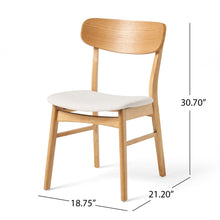 Load image into Gallery viewer, Brilliantine - Dining Chair With Cushion And Wood Frame (Set of 2)
