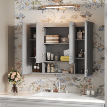 Load image into Gallery viewer, Wall Mounted Bathroom Cabinet With 5 Adjustable Shelves
