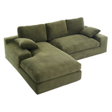 Load image into Gallery viewer, Compressed Sofa With 3 Back Cushions, 2 Throw Pillows
