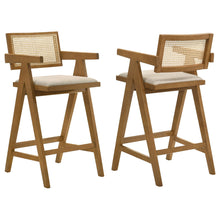 Load image into Gallery viewer, Remy - Bar Chair (Set of 2) With Upholstery - Walnut
