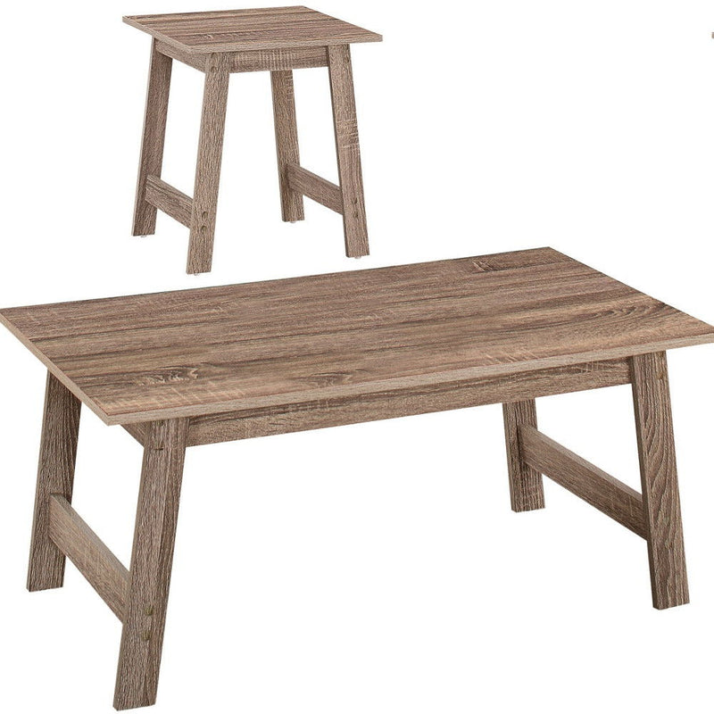 36" Coffee Table (Set of 3) - Taupe