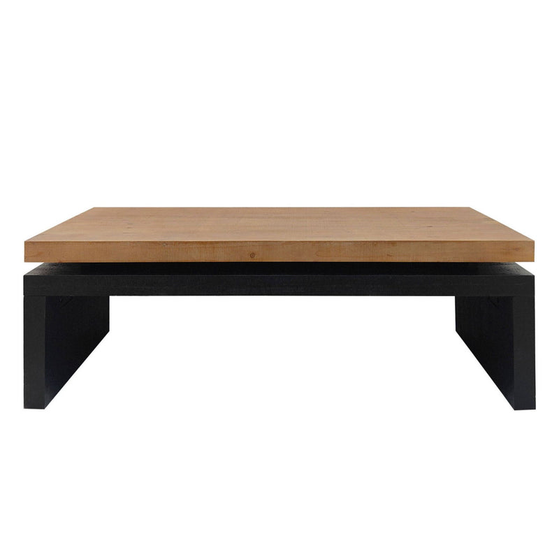 Floating Frame Coffee Table - Black