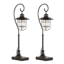 Load image into Gallery viewer, Landen - Contemporary Task Lamp (Set of 2) - Oil Rubbed Bronze / Clear
