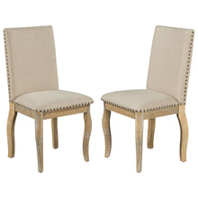 Load image into Gallery viewer, Upholstered Dining Chairs With Nailhead (Set of 2)
