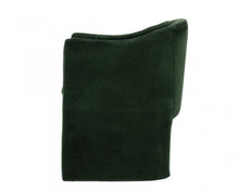 Load image into Gallery viewer, Upholstered Velvet Dining Arm Chair - Green
