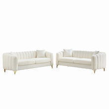 Load image into Gallery viewer, Oversized Sofa, 3 And 3 Seater, Tufted Couch For Living Room - Beige
