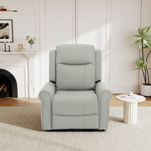 Load image into Gallery viewer, Manual Recliner Chair With 270 Degree Swivel, Massage &amp; Heating, Dual Reclining Positions
