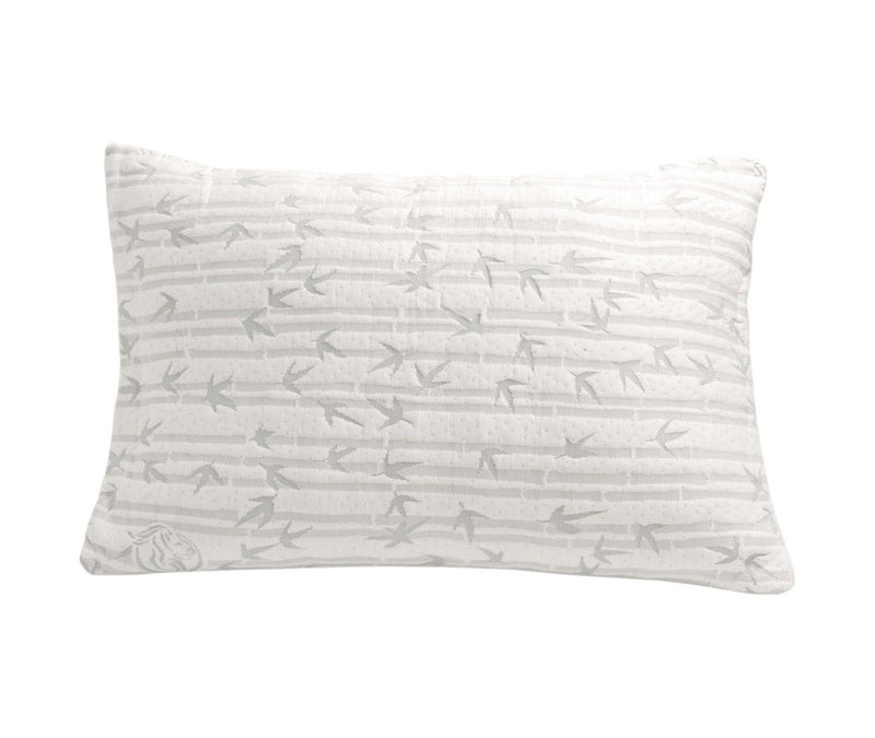 Rayon With Bamboo Memory Foam Firm Bed Pillow - Queen