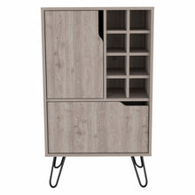 Load image into Gallery viewer, Light Bar Cabinet With Two Door Panels - Gray
