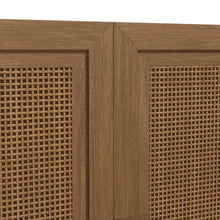 Load image into Gallery viewer, 31" Wood Accent Cabinet With Two Doors - Brown
