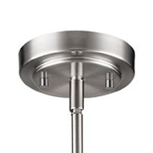 Load image into Gallery viewer, Hanging Light With Frosted Glass Shade - Silver
