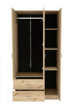 Load image into Gallery viewer, Two Drawer Dresser - Oak
