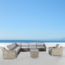 Load image into Gallery viewer, Stylish Sofa Seating Group With Cushions Perfect For Outdoor Gatherings

