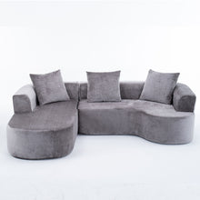 Load image into Gallery viewer, Modular Sectional Sofa With L Shape Chaise With Deep Seat
