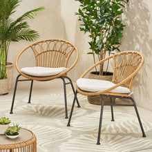 Load image into Gallery viewer, Banya - Chair (Set of 2) - Light Brown
