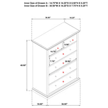 Load image into Gallery viewer, Anzio - 6 Drawer Bedroom Chest
