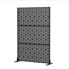 Load image into Gallery viewer, Three Panel Screen Room Divider (562840) - Black
