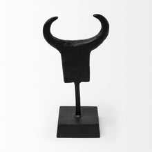 Load image into Gallery viewer, Tribal Inspired Sculpture - Black
