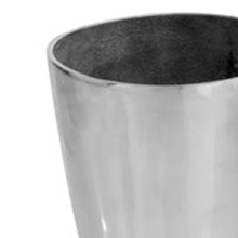 Load image into Gallery viewer, Buffed Firefighter Boot Umbrella Stand Sculpture - Silver
