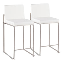 Load image into Gallery viewer, Fuji - Contemporary High Back Counter Stool, Functional Design
