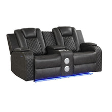 Load image into Gallery viewer, Benz - Power Reclining Loveseat &amp; LED Lighting And Built In USB
