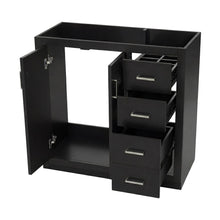 Load image into Gallery viewer, Retro Style Bathroom Vanity, 3 Drawers &amp; Soft Closing Doors
