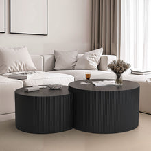 Load image into Gallery viewer, Wave Stripe Nesting Coffee Table (Set of 2)
