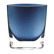 Load image into Gallery viewer, Oval Table Vase - Midnight / Midnight
