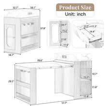 Load image into Gallery viewer, Extendable Dining Table With Folding Top
