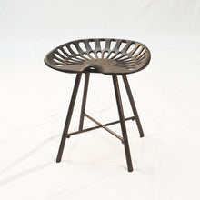 Load image into Gallery viewer, Metal Backless Stool 18" - Copper
