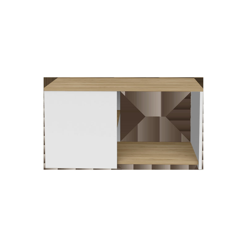 Pedestal Coffee Table (734176) - White